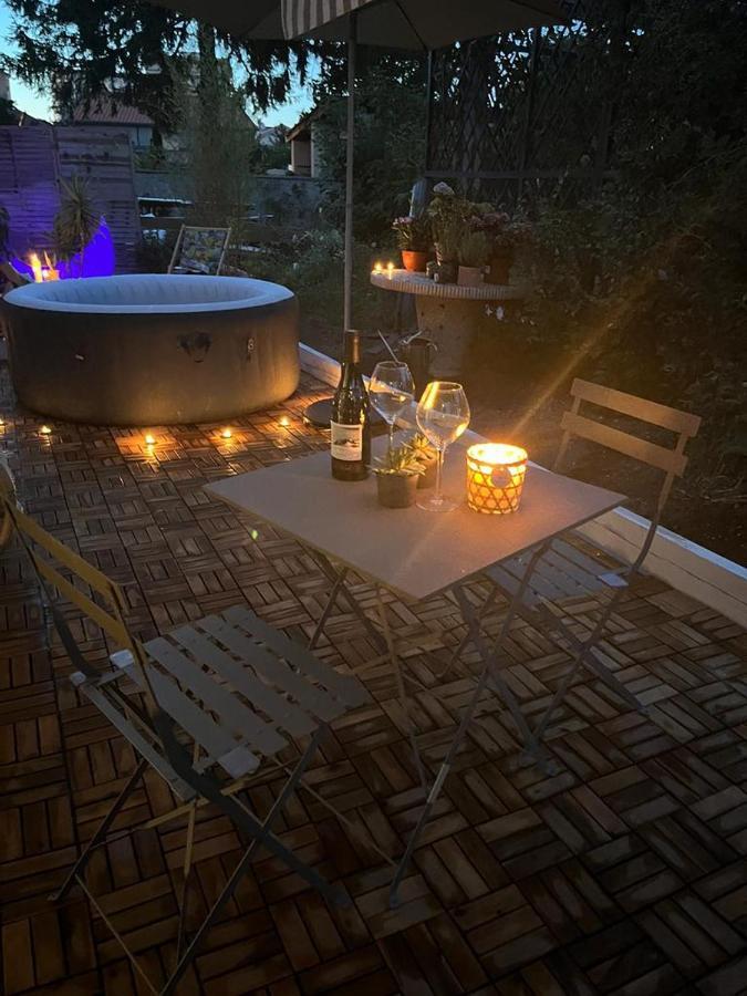 Superbe Appartement Avec Jacuzzi Avec Jardin Prive Λυών Εξωτερικό φωτογραφία