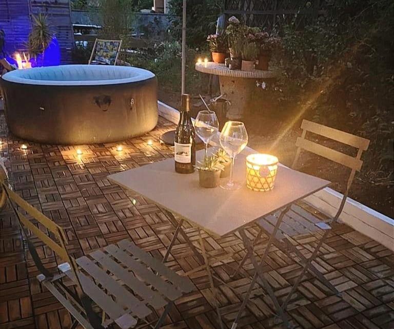 Superbe Appartement Avec Jacuzzi Avec Jardin Prive Λυών Εξωτερικό φωτογραφία